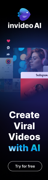 InVideo AI platform dashboard showcasing video editing tools with AI features for effortless content creation and monetization