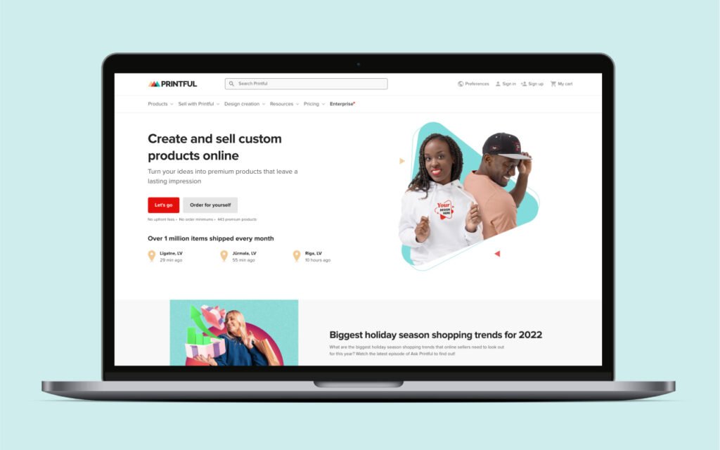 Shopify starting a Printful or Printify print-on-demand store